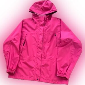 L.L. Bean Pink Women's Rain Jacket